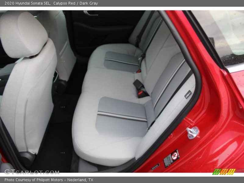 Calypso Red / Dark Gray 2020 Hyundai Sonata SEL