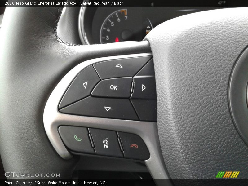 Velvet Red Pearl / Black 2020 Jeep Grand Cherokee Laredo 4x4