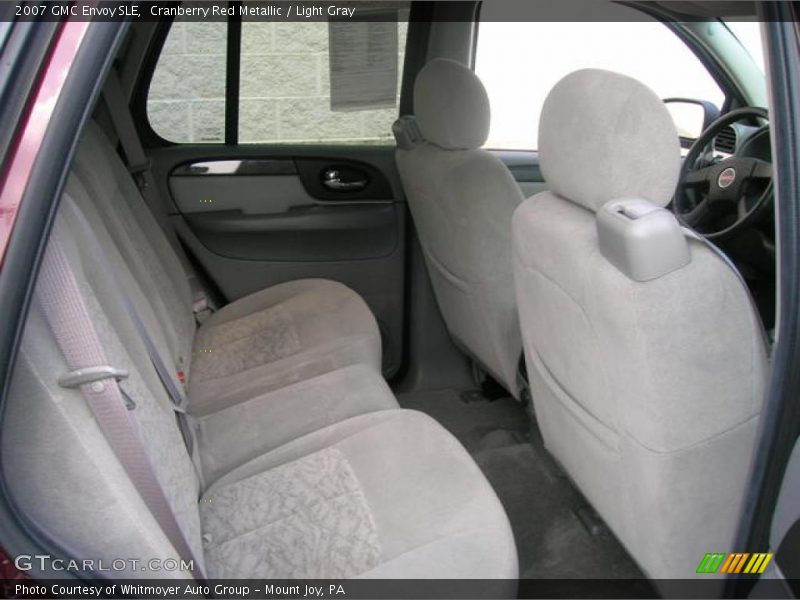 Cranberry Red Metallic / Light Gray 2007 GMC Envoy SLE