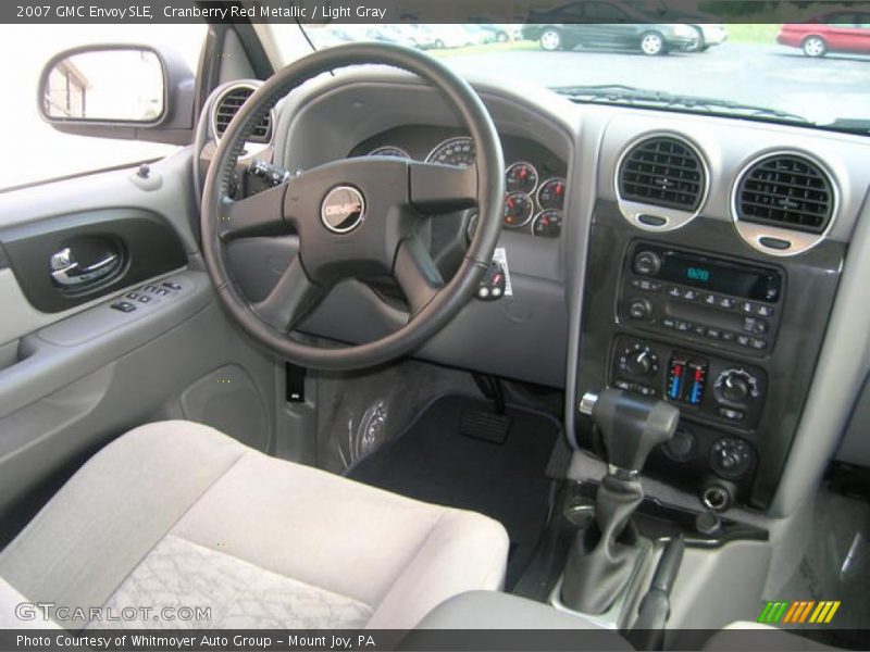 Cranberry Red Metallic / Light Gray 2007 GMC Envoy SLE