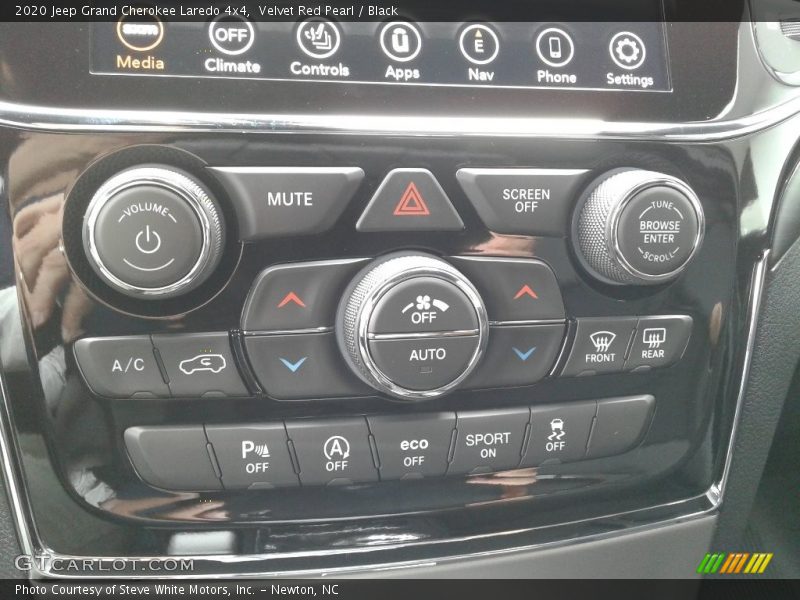 Velvet Red Pearl / Black 2020 Jeep Grand Cherokee Laredo 4x4