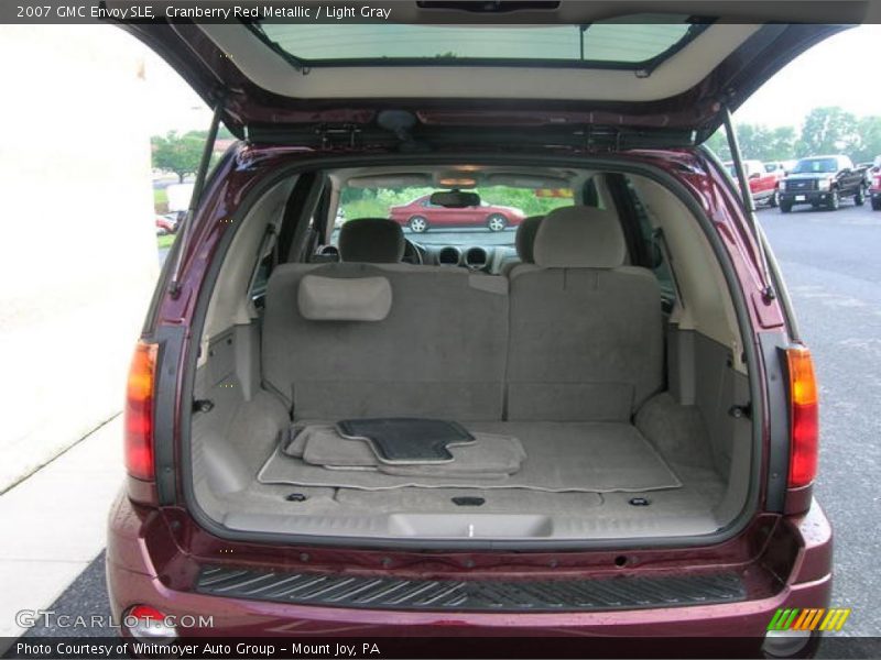 Cranberry Red Metallic / Light Gray 2007 GMC Envoy SLE