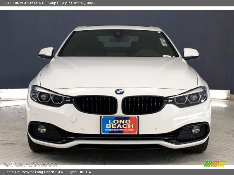 Alpine White / Black 2020 BMW 4 Series 430i Coupe
