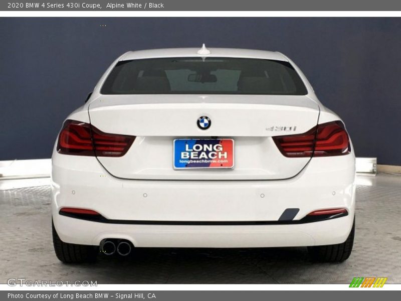Alpine White / Black 2020 BMW 4 Series 430i Coupe