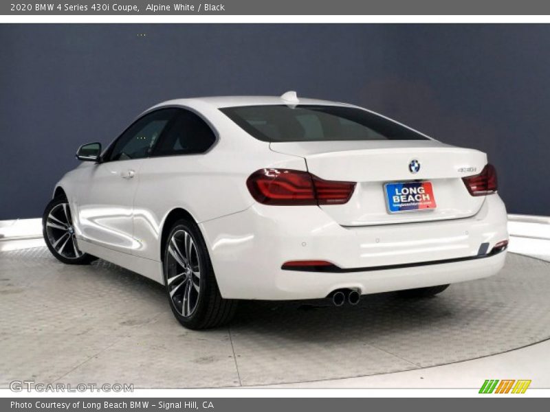 Alpine White / Black 2020 BMW 4 Series 430i Coupe