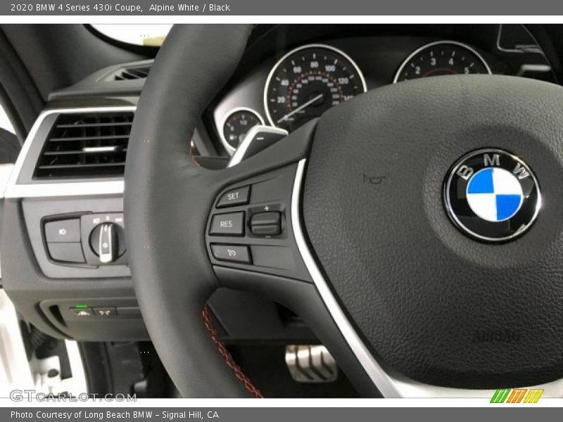 Alpine White / Black 2020 BMW 4 Series 430i Coupe
