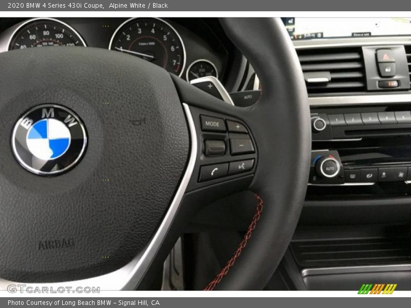 Alpine White / Black 2020 BMW 4 Series 430i Coupe