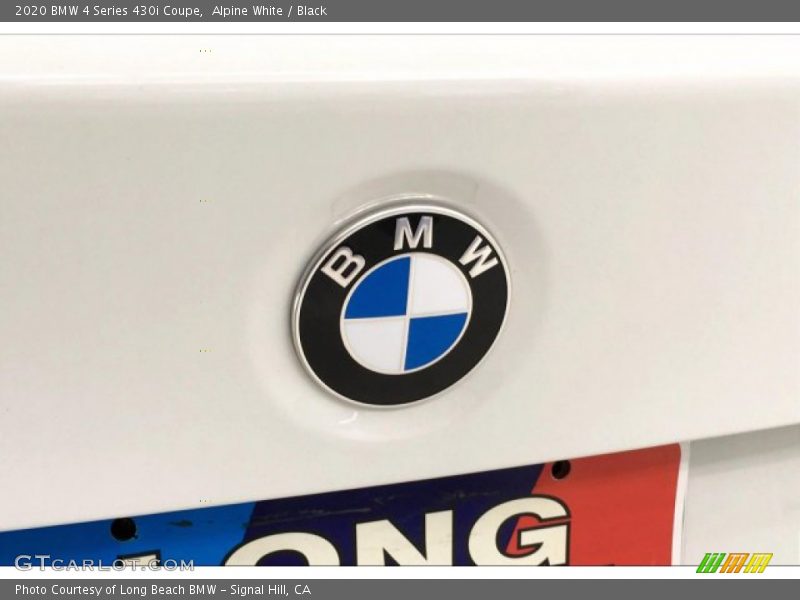 Alpine White / Black 2020 BMW 4 Series 430i Coupe
