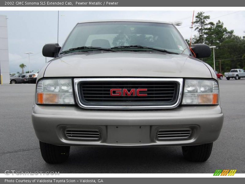 Pewter Metallic / Pewter 2002 GMC Sonoma SLS Extended Cab