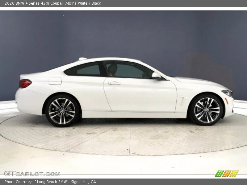 Alpine White / Black 2020 BMW 4 Series 430i Coupe