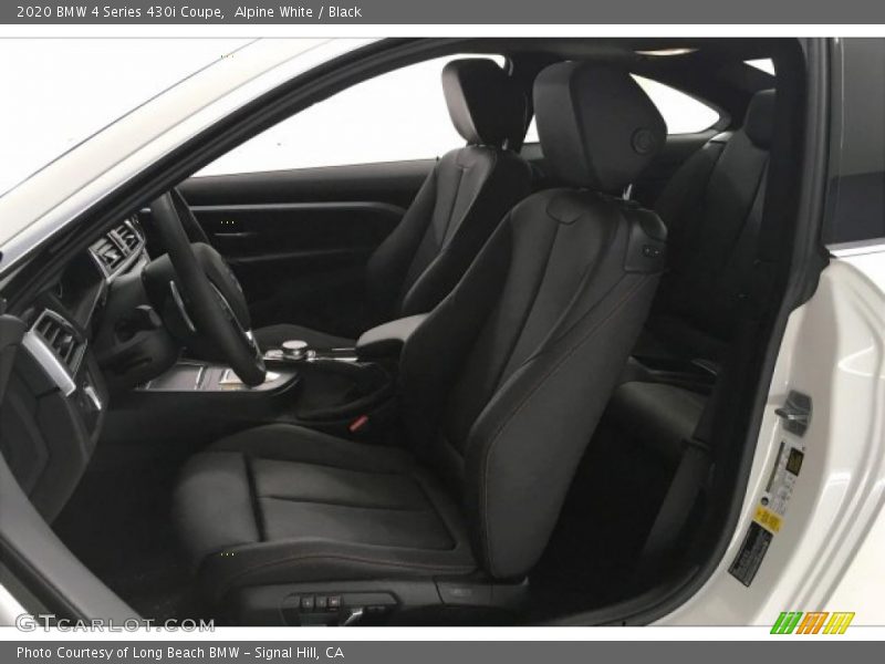 Alpine White / Black 2020 BMW 4 Series 430i Coupe