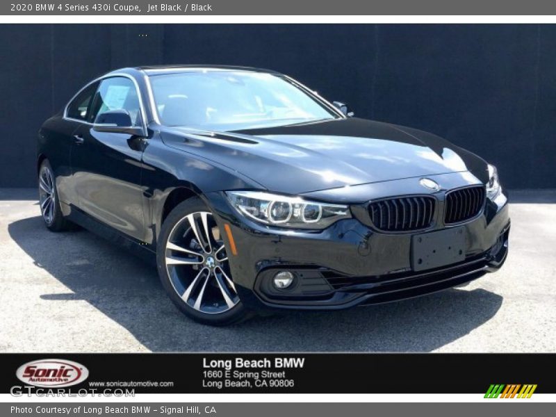 Jet Black / Black 2020 BMW 4 Series 430i Coupe