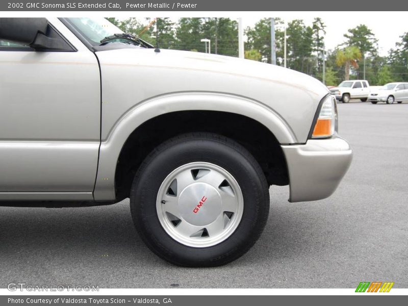 Pewter Metallic / Pewter 2002 GMC Sonoma SLS Extended Cab