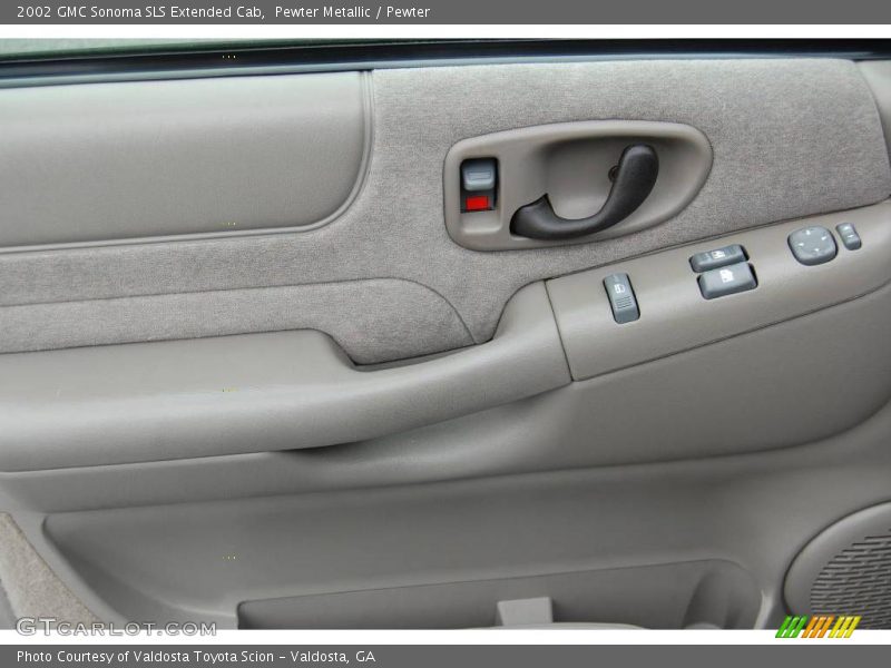 Pewter Metallic / Pewter 2002 GMC Sonoma SLS Extended Cab