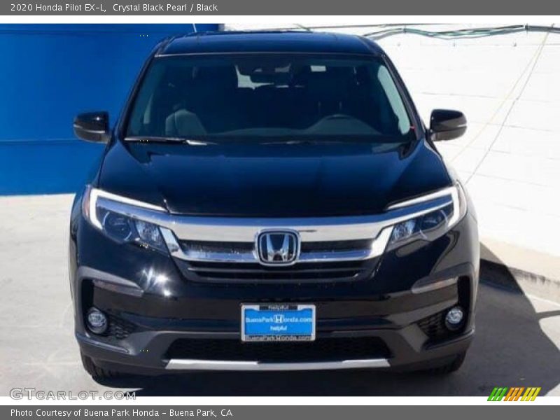 Crystal Black Pearl / Black 2020 Honda Pilot EX-L