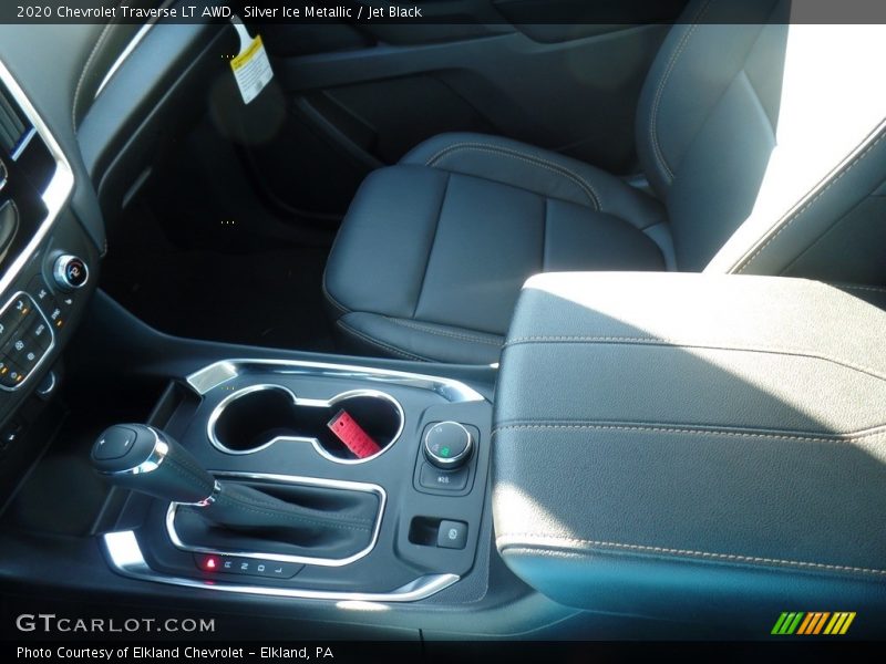 Silver Ice Metallic / Jet Black 2020 Chevrolet Traverse LT AWD