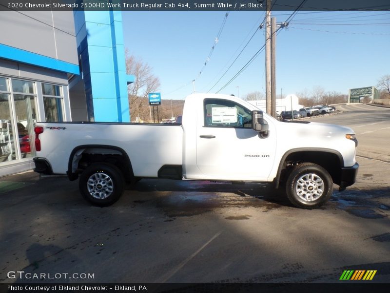 Summit White / Jet Black 2020 Chevrolet Silverado 2500HD Work Truck Regular Cab 4x4