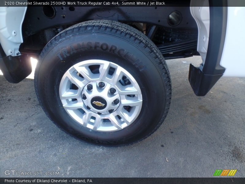 Summit White / Jet Black 2020 Chevrolet Silverado 2500HD Work Truck Regular Cab 4x4
