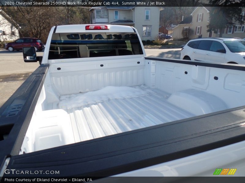 Summit White / Jet Black 2020 Chevrolet Silverado 2500HD Work Truck Regular Cab 4x4