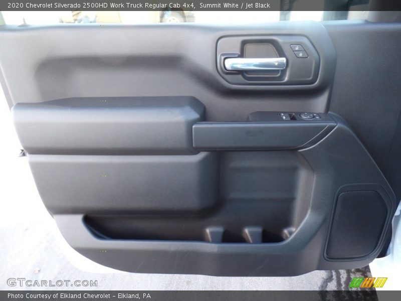 Summit White / Jet Black 2020 Chevrolet Silverado 2500HD Work Truck Regular Cab 4x4