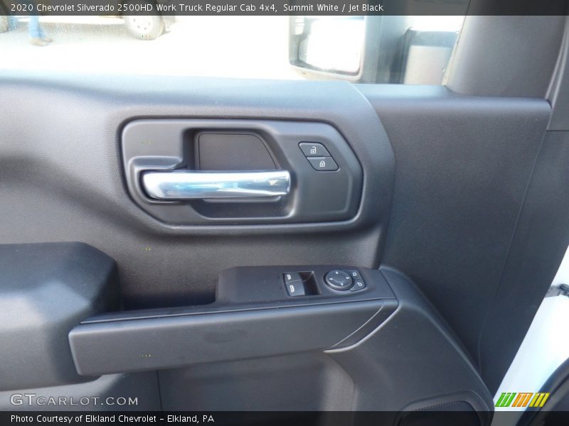 Summit White / Jet Black 2020 Chevrolet Silverado 2500HD Work Truck Regular Cab 4x4