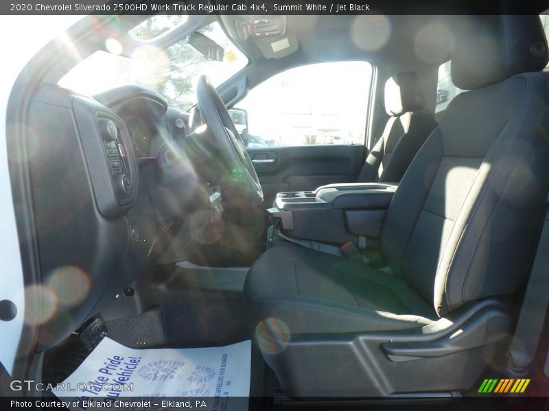 Summit White / Jet Black 2020 Chevrolet Silverado 2500HD Work Truck Regular Cab 4x4