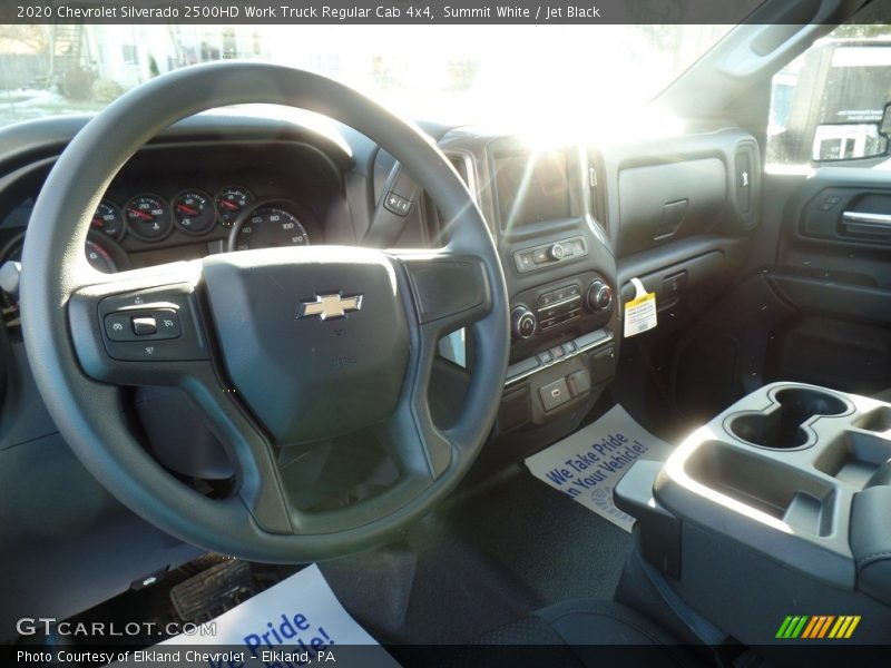 Summit White / Jet Black 2020 Chevrolet Silverado 2500HD Work Truck Regular Cab 4x4