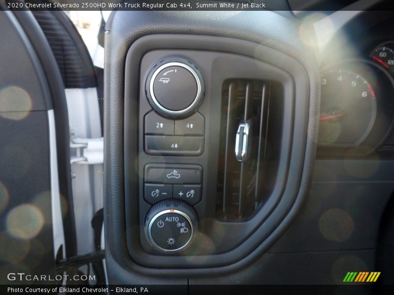 Summit White / Jet Black 2020 Chevrolet Silverado 2500HD Work Truck Regular Cab 4x4