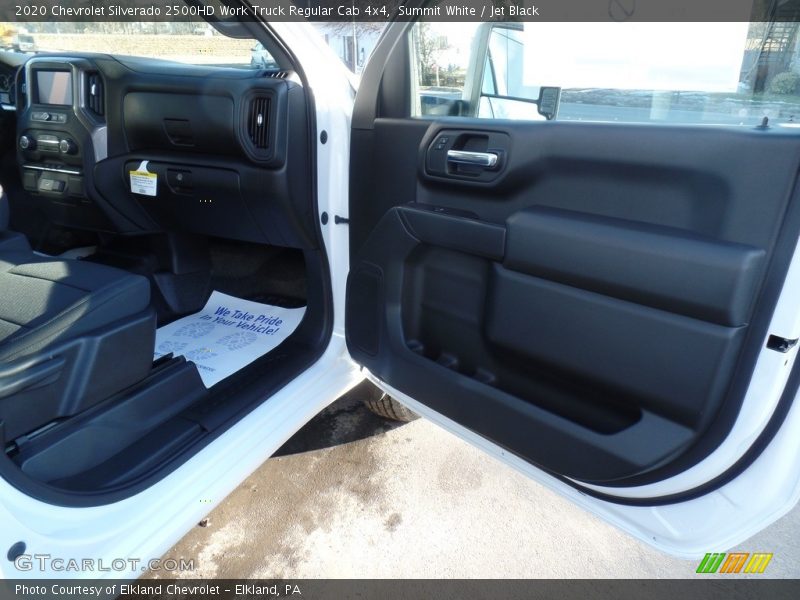 Summit White / Jet Black 2020 Chevrolet Silverado 2500HD Work Truck Regular Cab 4x4