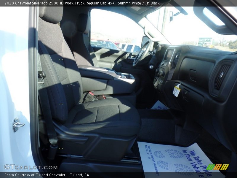 Summit White / Jet Black 2020 Chevrolet Silverado 2500HD Work Truck Regular Cab 4x4