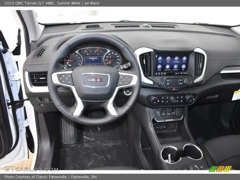 Summit White / Jet Black 2020 GMC Terrain SLT AWD