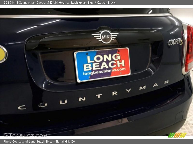 Lapisluxury Blue / Carbon Black 2019 Mini Countryman Cooper S E All4 Hybrid