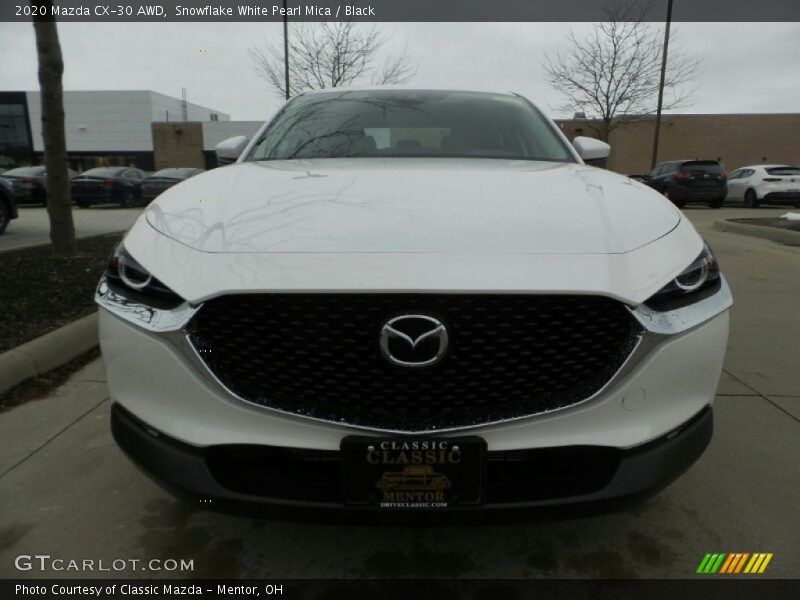 Snowflake White Pearl Mica / Black 2020 Mazda CX-30 AWD