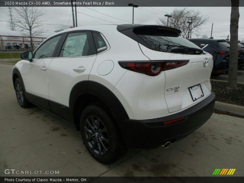 Snowflake White Pearl Mica / Black 2020 Mazda CX-30 AWD