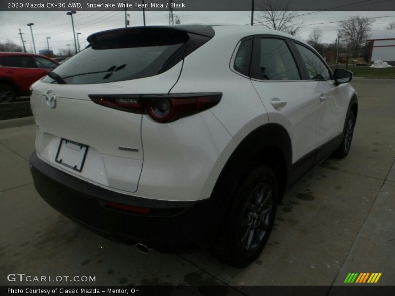Snowflake White Pearl Mica / Black 2020 Mazda CX-30 AWD