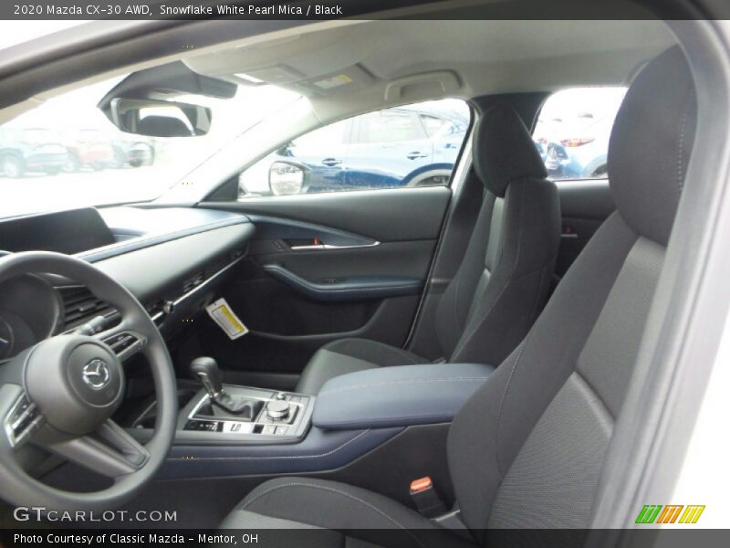 Snowflake White Pearl Mica / Black 2020 Mazda CX-30 AWD
