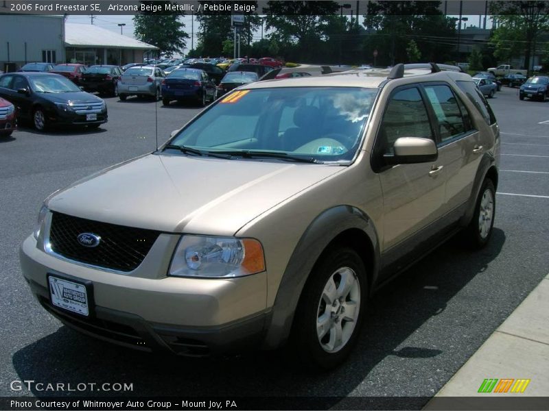 Arizona Beige Metallic / Pebble Beige 2006 Ford Freestar SE