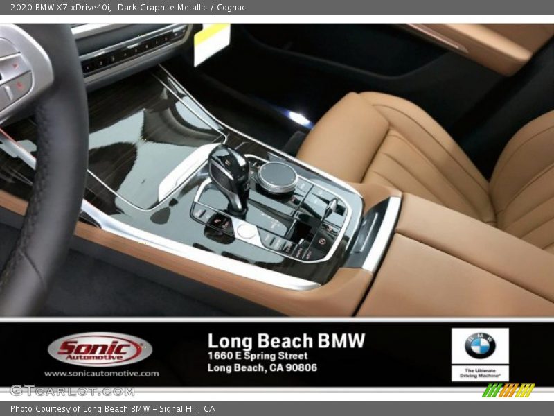 Dark Graphite Metallic / Cognac 2020 BMW X7 xDrive40i