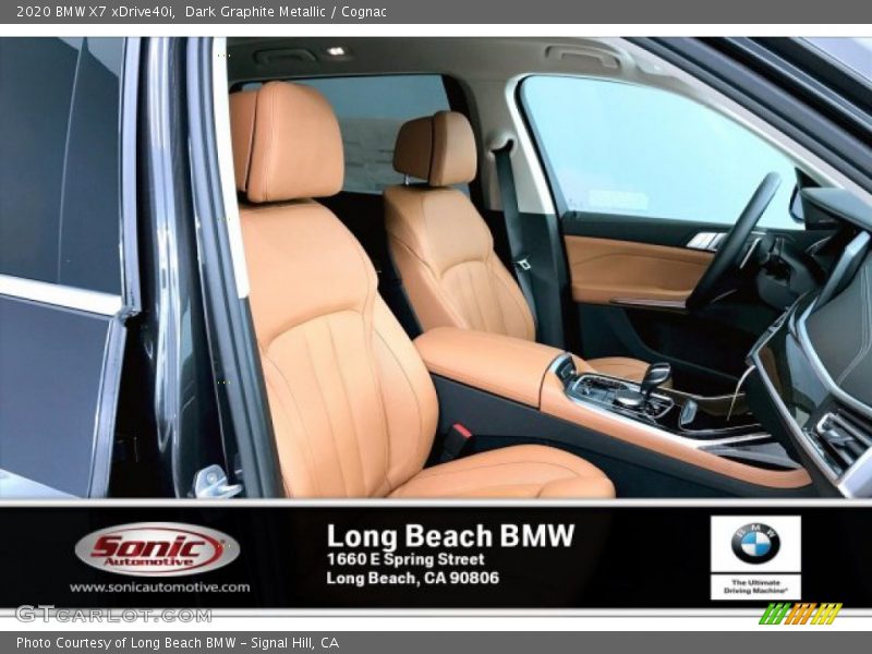 Dark Graphite Metallic / Cognac 2020 BMW X7 xDrive40i