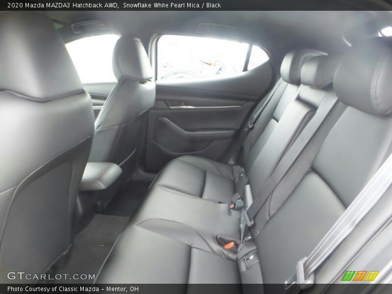 Snowflake White Pearl Mica / Black 2020 Mazda MAZDA3 Hatchback AWD