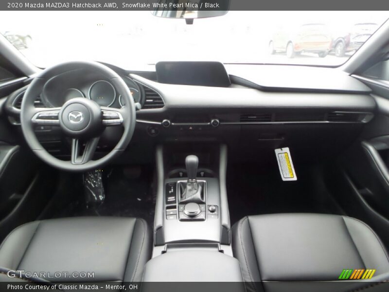 Snowflake White Pearl Mica / Black 2020 Mazda MAZDA3 Hatchback AWD