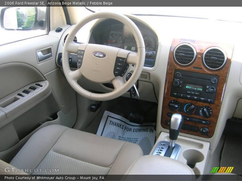 Arizona Beige Metallic / Pebble Beige 2006 Ford Freestar SE