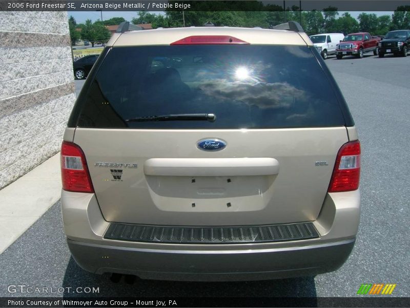 Arizona Beige Metallic / Pebble Beige 2006 Ford Freestar SE