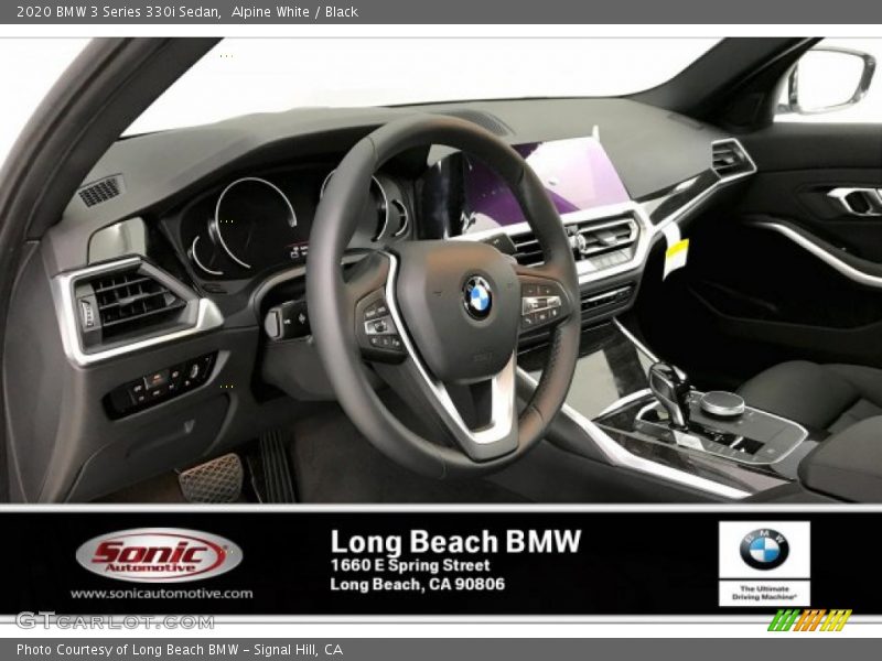 Alpine White / Black 2020 BMW 3 Series 330i Sedan