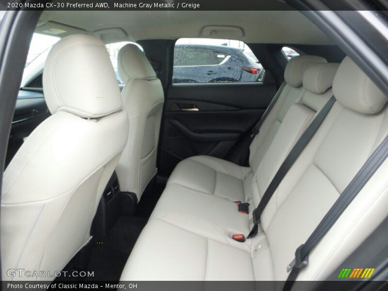 Machine Gray Metallic / Greige 2020 Mazda CX-30 Preferred AWD