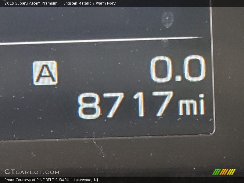 Tungsten Metallic / Warm Ivory 2019 Subaru Ascent Premium