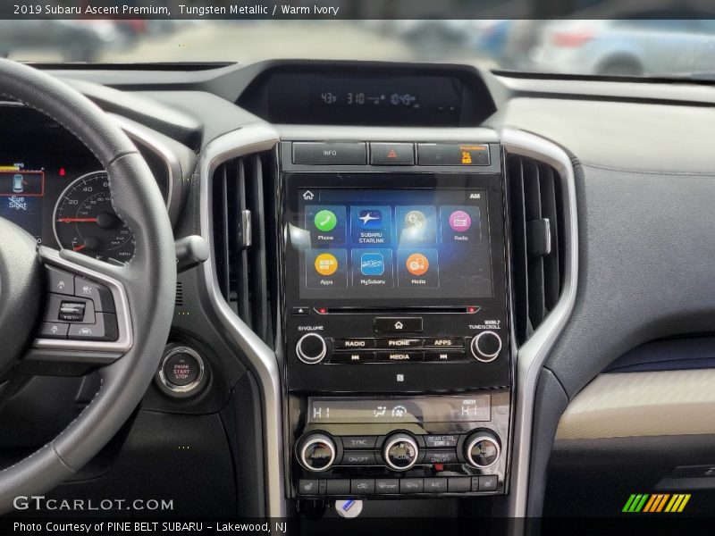 Tungsten Metallic / Warm Ivory 2019 Subaru Ascent Premium