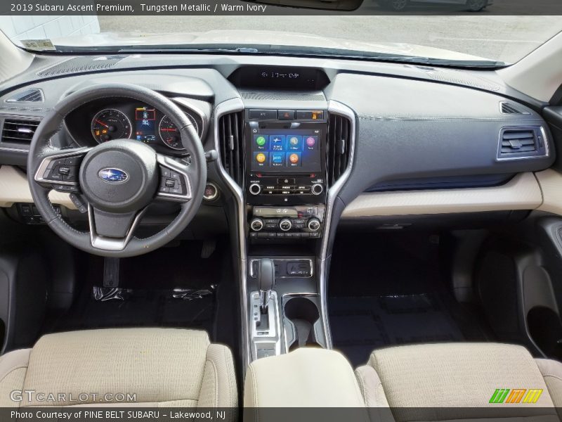 Tungsten Metallic / Warm Ivory 2019 Subaru Ascent Premium