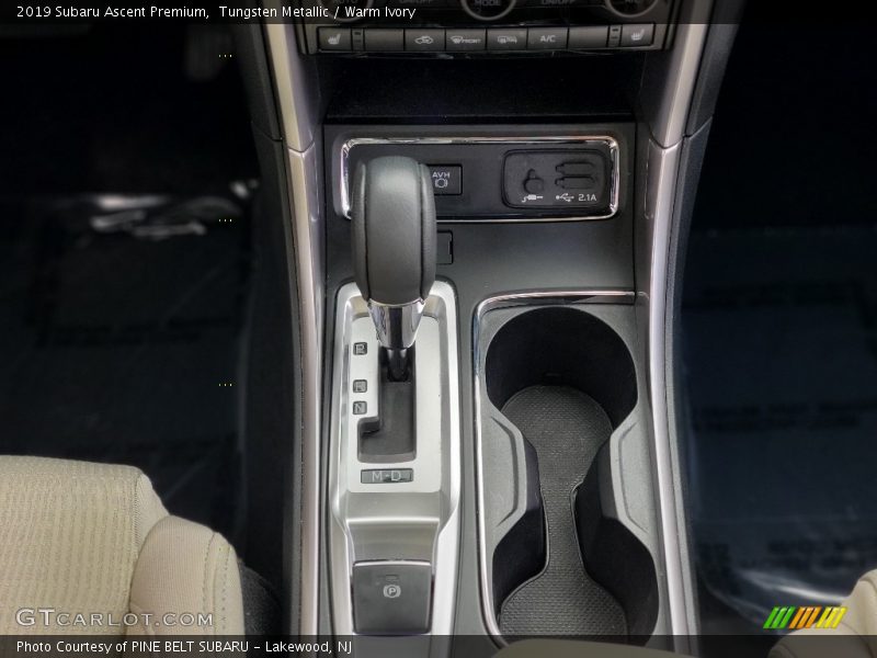 Tungsten Metallic / Warm Ivory 2019 Subaru Ascent Premium