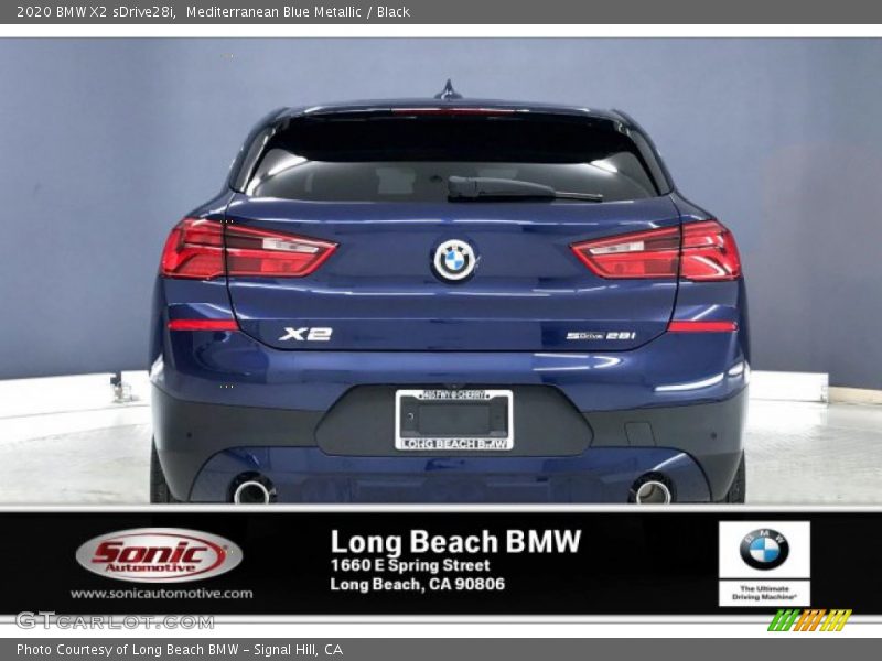 Mediterranean Blue Metallic / Black 2020 BMW X2 sDrive28i